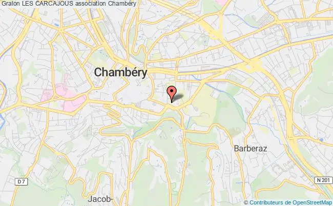 plan association Les Carcajous Chambéry