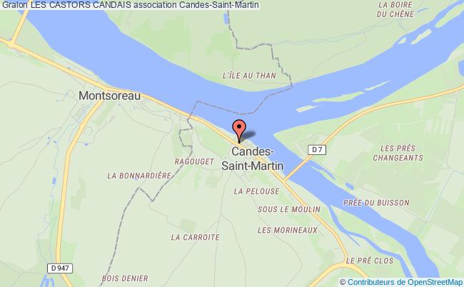 plan association Les Castors Candais Candes-Saint-Martin