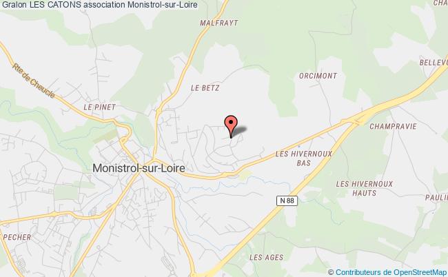 plan association Les Catons Monistrol-sur-Loire