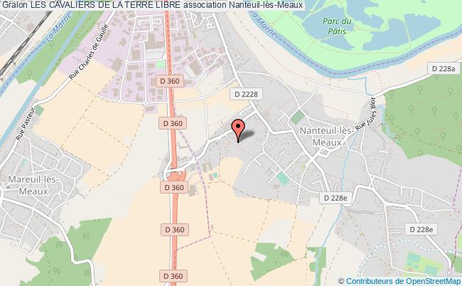 plan association Les Cavaliers De La Terre Libre Nanteuil-lès-Meaux