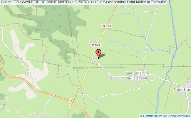 plan association Les Cavaliers De Saint Martin La Patrouille (pa) Saint-Martin-la-Patrouille