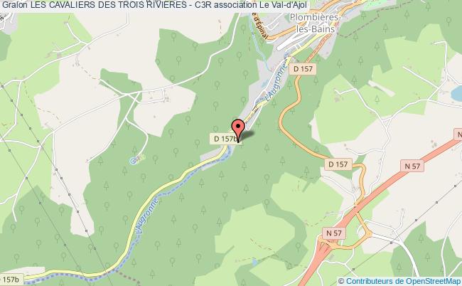 plan association Les Cavaliers Des Trois Rivieres - C3r Le    Val-d'Ajol