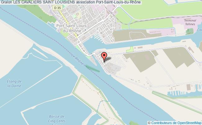plan association Les Cavaliers Saint Louisiens Port-Saint-Louis-du-Rhône