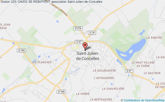 plan association Les Caves Se Rebiffent Saint-Julien-de-Concelles