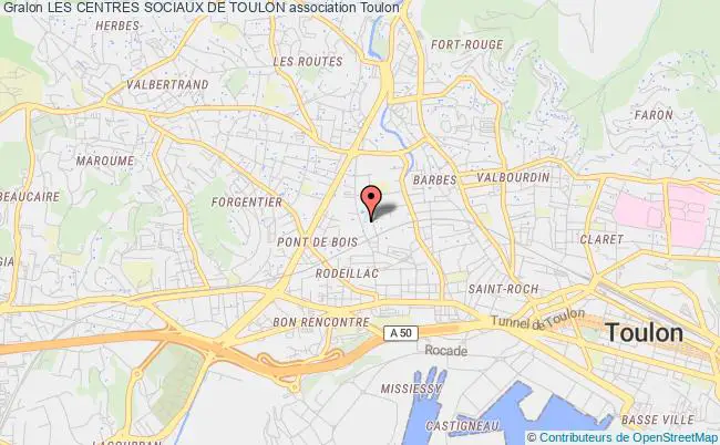 plan association Les Centres Sociaux De Toulon Toulon
