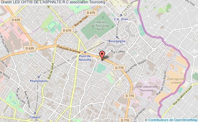 plan association Les Ch'tis De L'asphalte R.c 