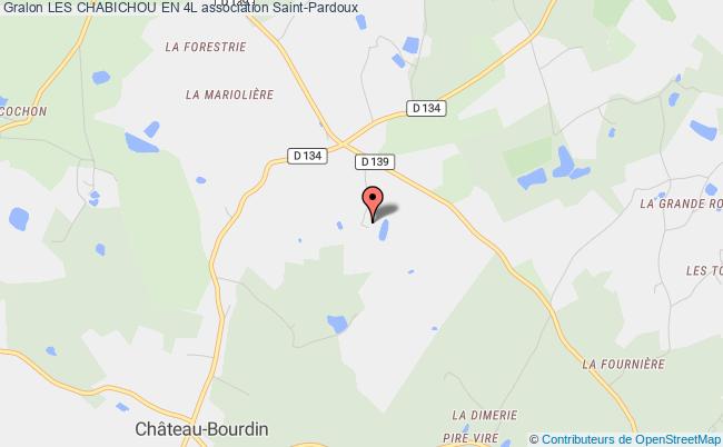 plan association Les Chabichou En 4l Saint-Pardoux-Soutiers