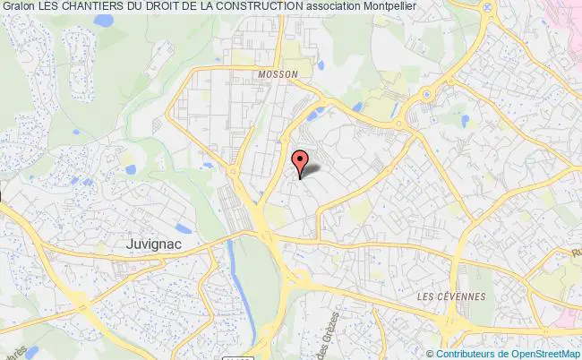 plan association Les Chantiers Du Droit De La Construction Montpellier