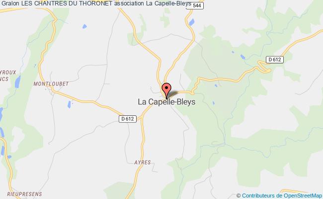 plan association Les Chantres Du Thoronet Capelle-Bleys