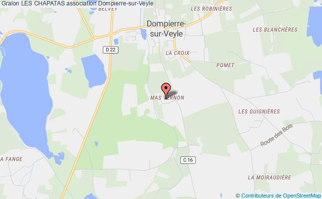plan association Les Chapatas Dompierre-sur-Veyle