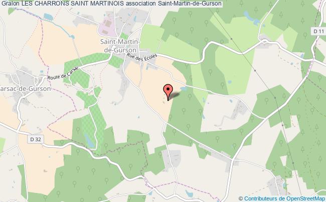 plan association Les Charrons Saint Martinois Saint-Martin-de-Gurson