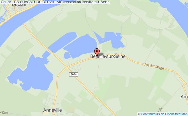 plan association Les Chasseurs Bervillais Berville-sur-Seine