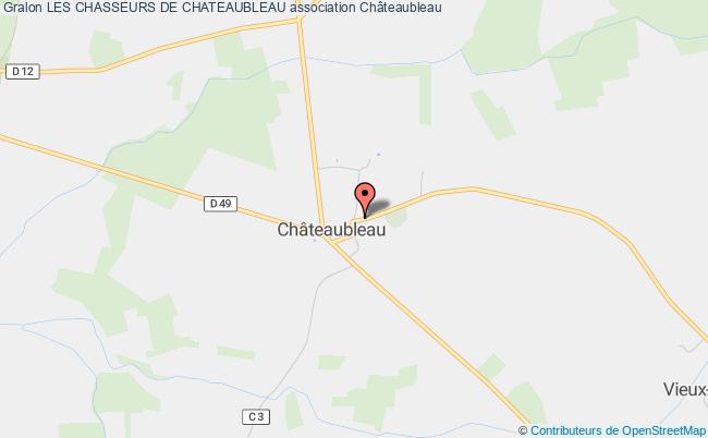 plan association Les Chasseurs De Chateaubleau Châteaubleau