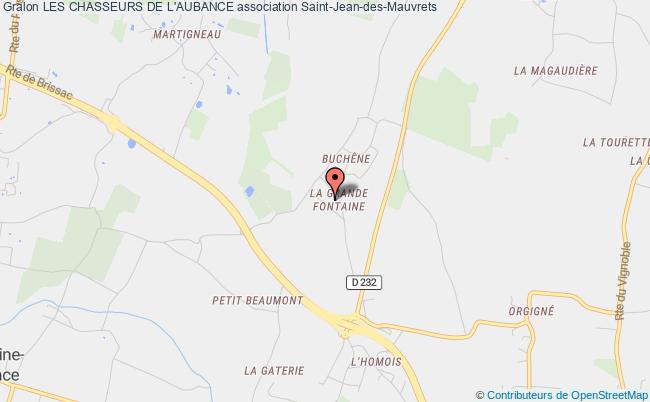 plan association Les Chasseurs De L'aubance Saint-Jean-des-Mauvrets