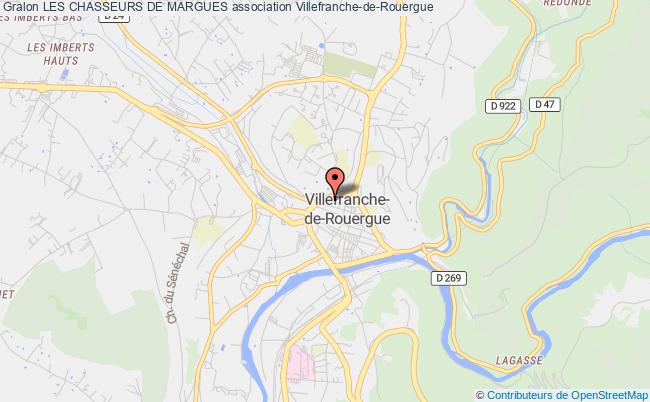 plan association Les Chasseurs De Margues Villefranche-de-Rouergue