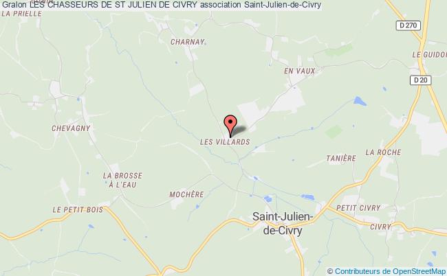 plan association Les Chasseurs De St Julien De Civry Saint-Julien-de-Civry
