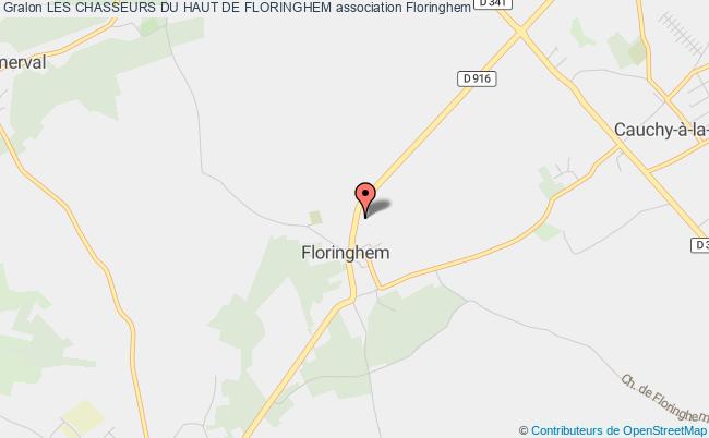 plan association Les Chasseurs Du Haut De Floringhem Floringhem