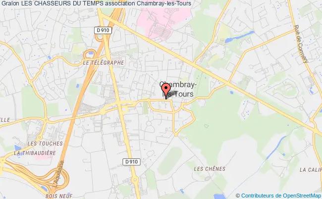 plan association Les Chasseurs Du Temps Chambray-lès-Tours