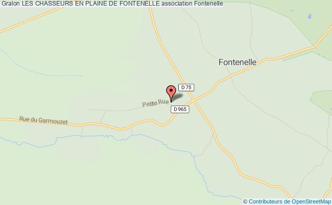 plan association Les Chasseurs En Plaine De Fontenelle Fontenelle