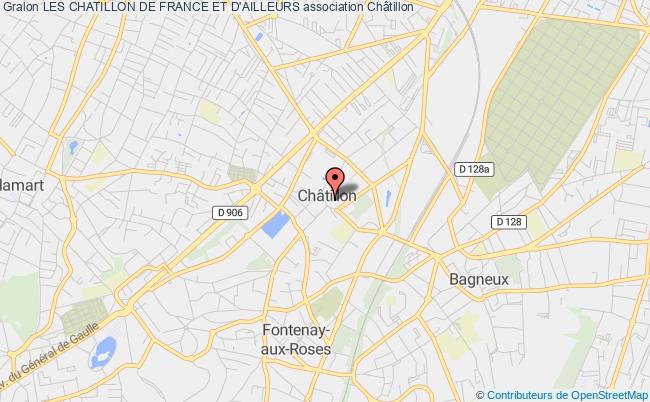 plan association Les Chatillon De France Et D'ailleurs Châtillon
