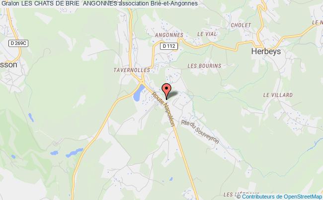 plan association Les Chats De Brie  Angonnes Brié-et-Angonnes