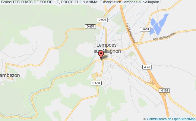 plan association Les Chats De Poubelle, Protection Animale Lempdes-sur-Allagnon