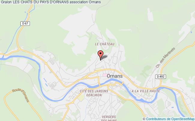 plan association Les Chats Du Pays D'ornans Ornans
