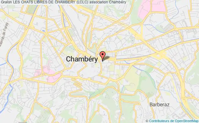 plan association Les Chats Libres De Chambery (lclc) Chambéry