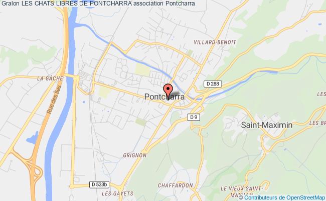 plan association Les Chats Libres De Pontcharra Pontcharra