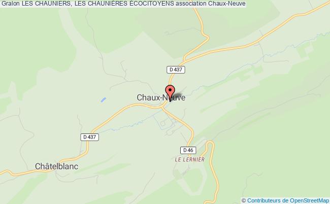 plan association Les Chauniers, Les ChauniÈres Écocitoyens Chaux-Neuve