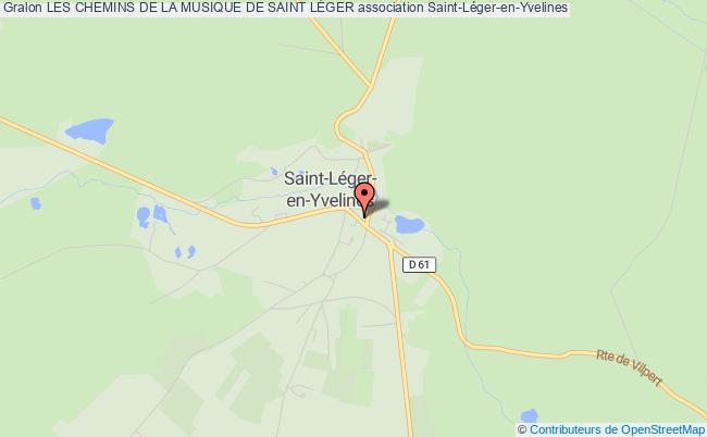 plan association Les Chemins De La Musique De Saint LÉger Saint-Léger-en-Yvelines