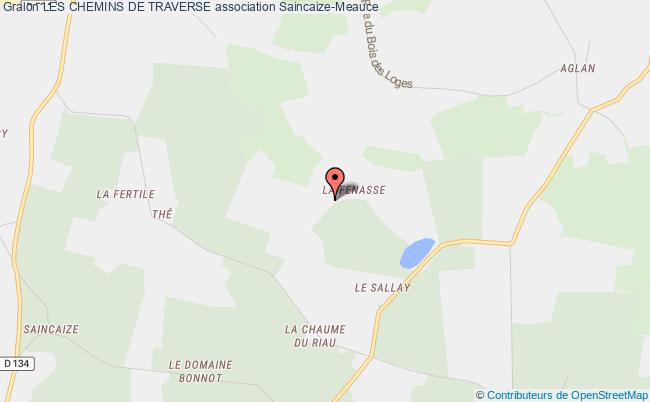plan association Les Chemins De Traverse Saincaize-Meauce