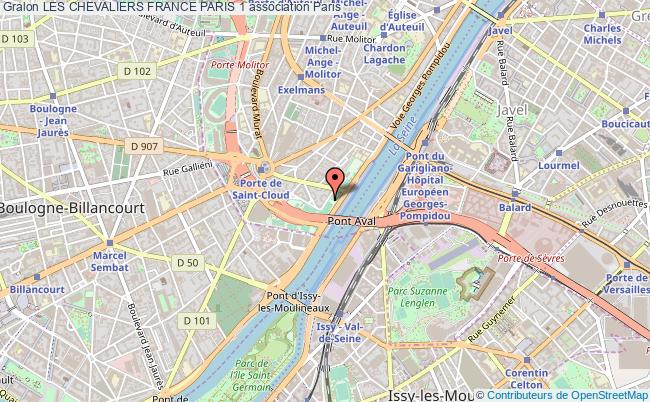 plan association Les Chevaliers France Paris 1 Paris