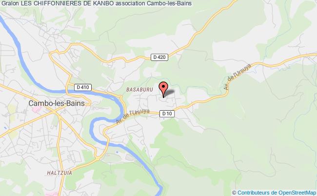 plan association Les Chiffonnieres De Kanbo Cambo-les-Bains