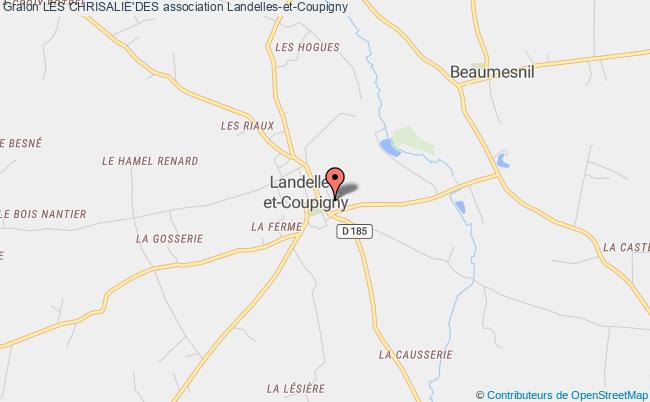 plan association Les Chrisalie'des Landelles-et-Coupigny