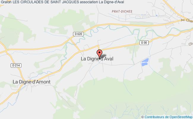 plan association Les Circulades De Saint Jacques La    Digne-d'Aval