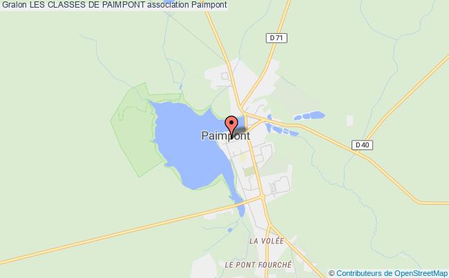 plan association Les Classes De Paimpont 