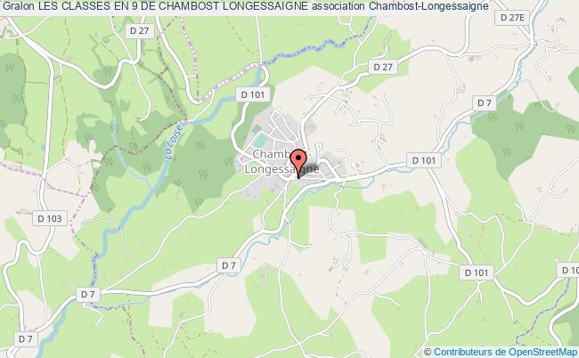 plan association Les Classes En 9 De Chambost Longessaigne Chambost-Longessaigne
