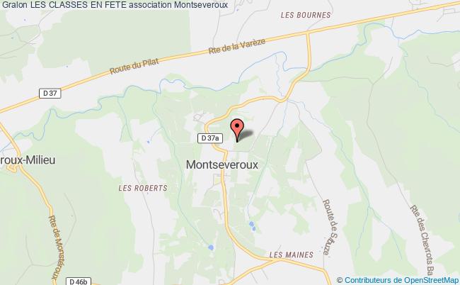 plan association Les Classes En Fete Montseveroux