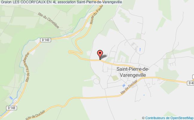 plan association Les Cocori'caux En 4l Saint-Pierre-de-Varengeville