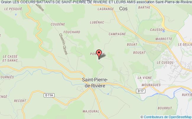 plan association Les Coeurs Battants De Saint-pierre De Riviere Et Leurs Amis Saint-Pierre-de-Rivière