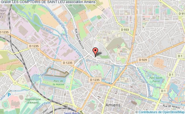 plan association Les Comptoirs De Saint Leu Amiens