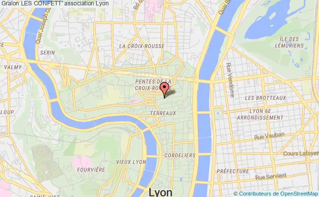 plan association Les Confett' Lyon