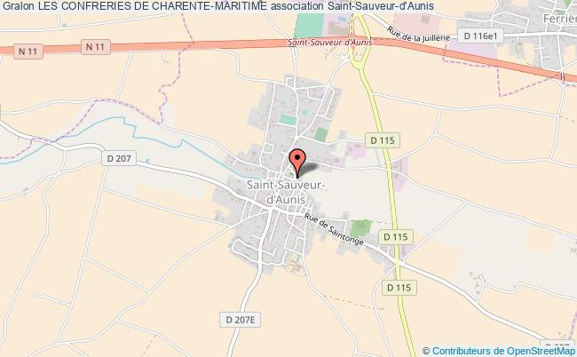 plan association Les Confreries De Charente-maritime Saint-Sauveur-d'Aunis