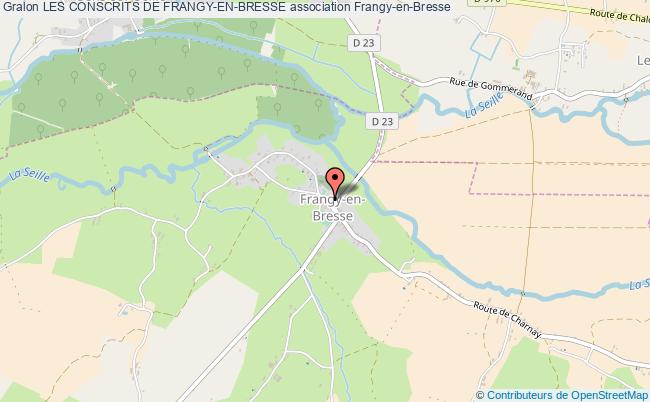 plan association Les Conscrits De Frangy-en-bresse Frangy-en-Bresse