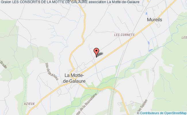 plan association Les Conscrits De La Motte De Galaure Saint-Jean-de-Galaure