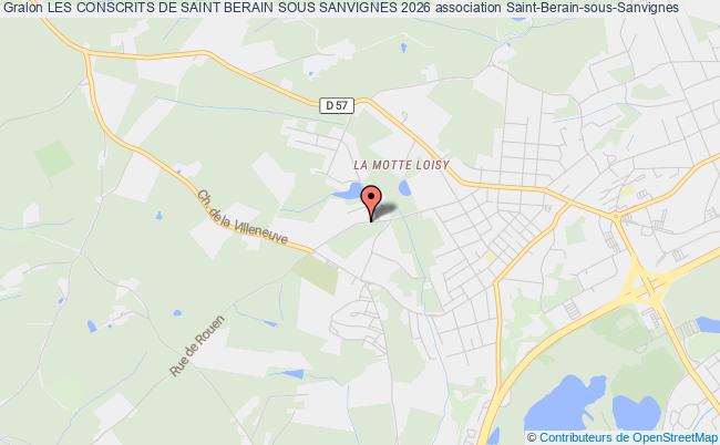 plan association Les Conscrits De Saint Berain Sous Sanvignes 2026 Saint-Berain-sous-Sanvignes