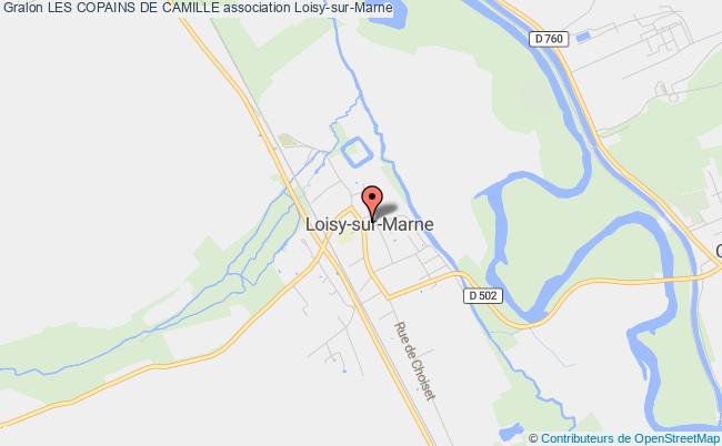 plan association Les Copains De Camille Loisy-sur-Marne