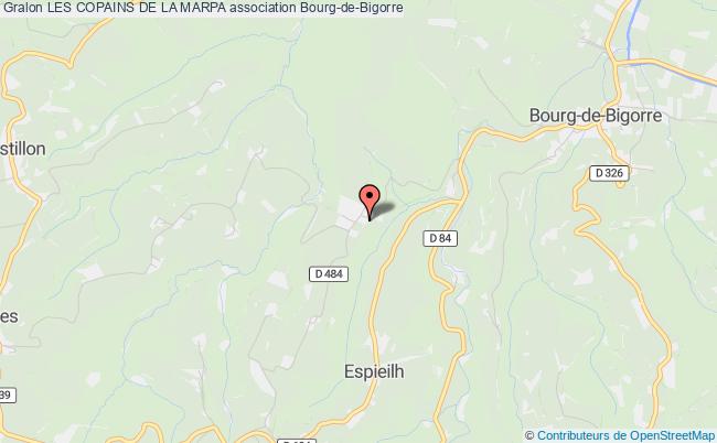 plan association Les Copains De La Marpa Bourg-de-Bigorre