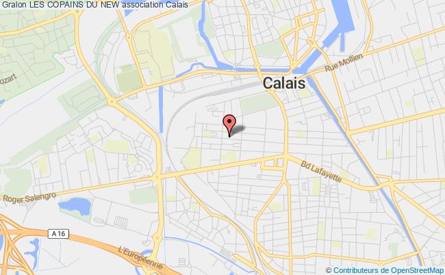 plan association Les Copains Du New Calais